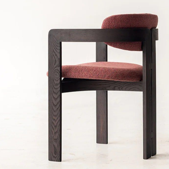 SIVANA Luxury Fabric Dining Chair