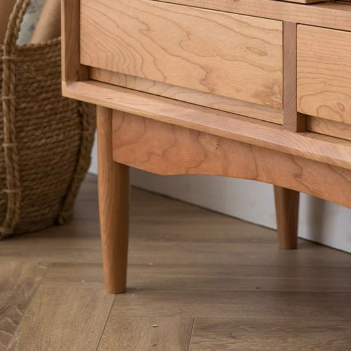 STRADA Wood Bookcase With Chalkboard