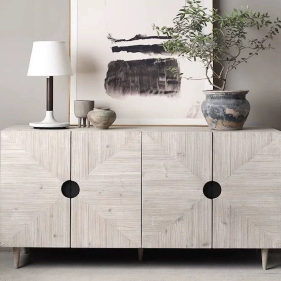 CELAVIE Solid Wood Sideboard