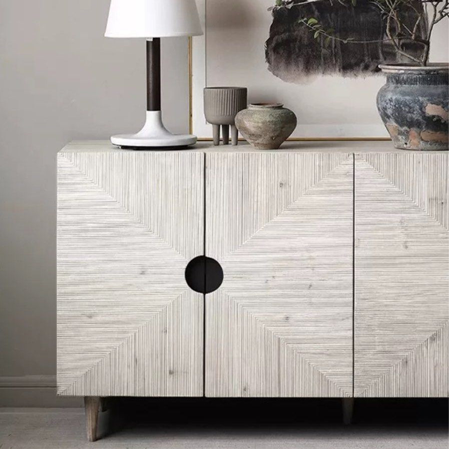 CELAVIE Solid Wood Sideboard