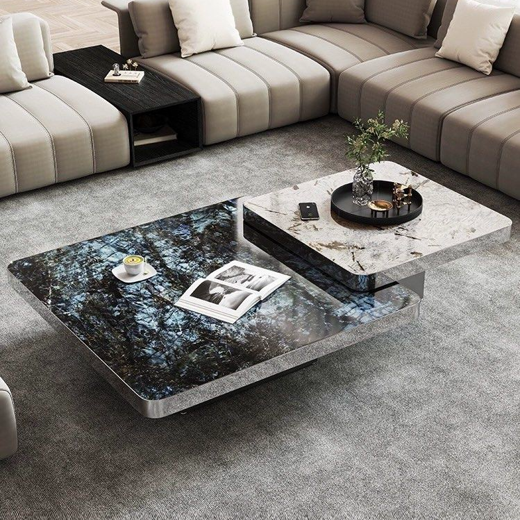 MARQUEZ Modern Sintered Stone Coffee Table