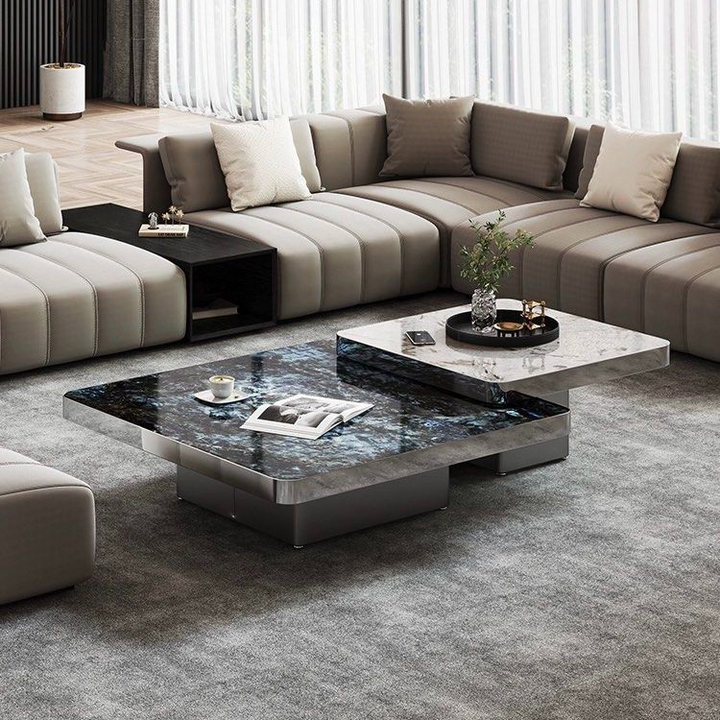 MARQUEZ Modern Sintered Stone Coffee Table