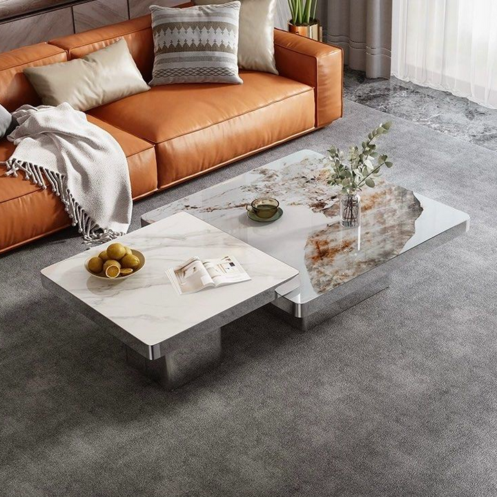 MARQUEZ Modern Sintered Stone Coffee Table