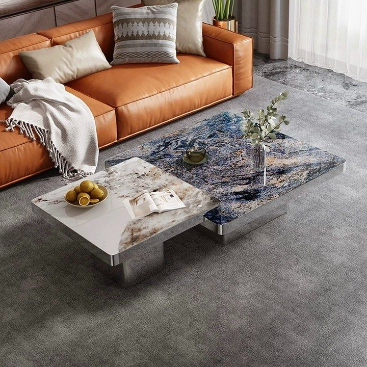 MARQUEZ Modern Sintered Stone Coffee Table