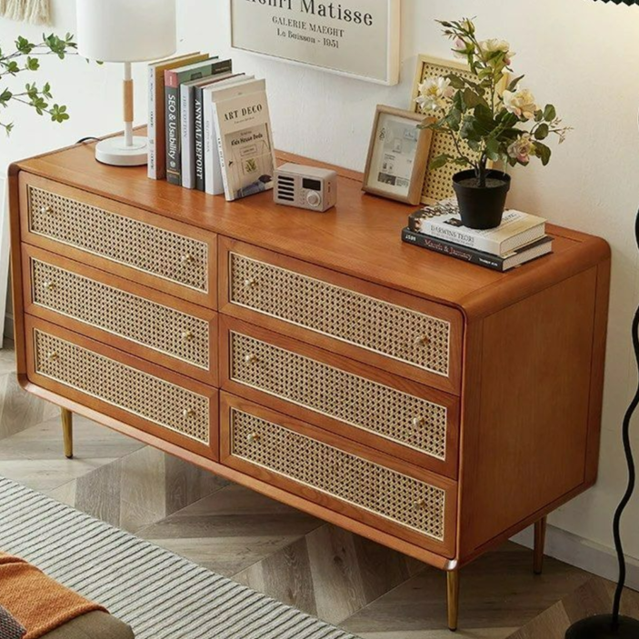 DAMOCLES Wood Drawer Chest