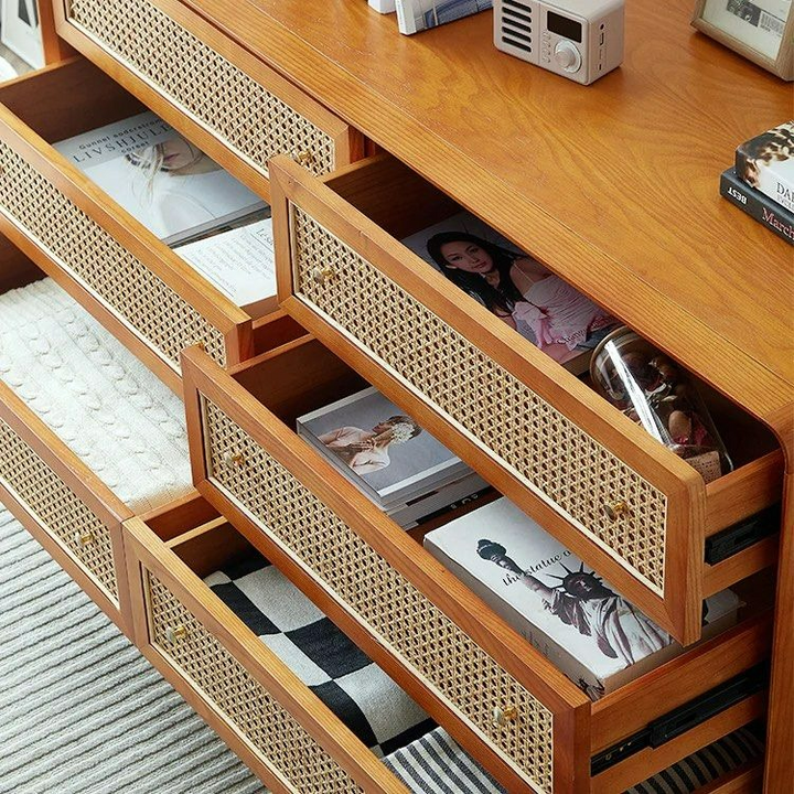 DAMOCLES Wood Drawer Chest