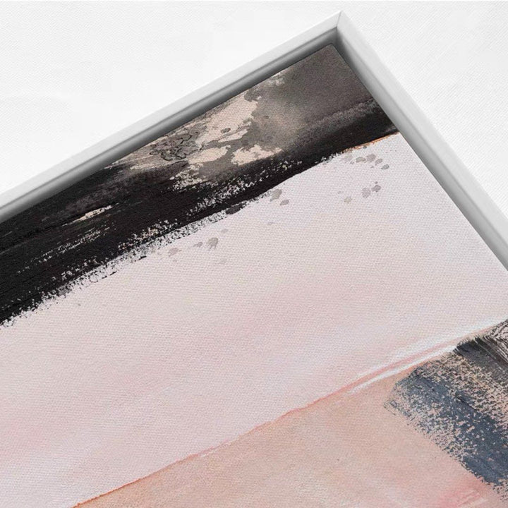 SAHE Pink Abstract Wall Art