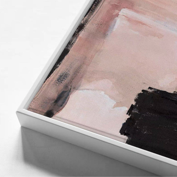 SAHE Pink Abstract Wall Art