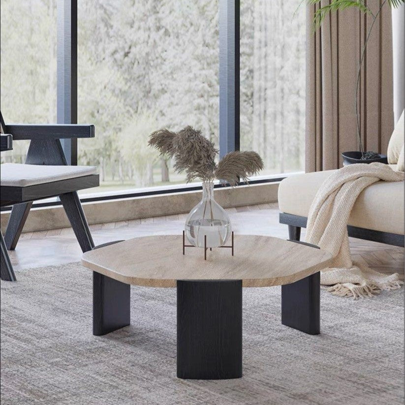 WALLY Travertin Coffee Table