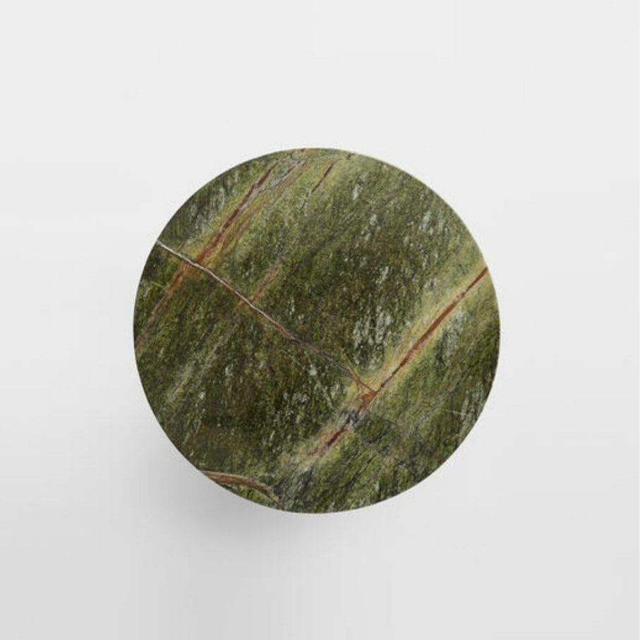 CALADAN Modern Round Marble Side Table