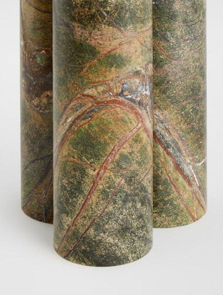 CALADAN Modern Round Marble Side Table