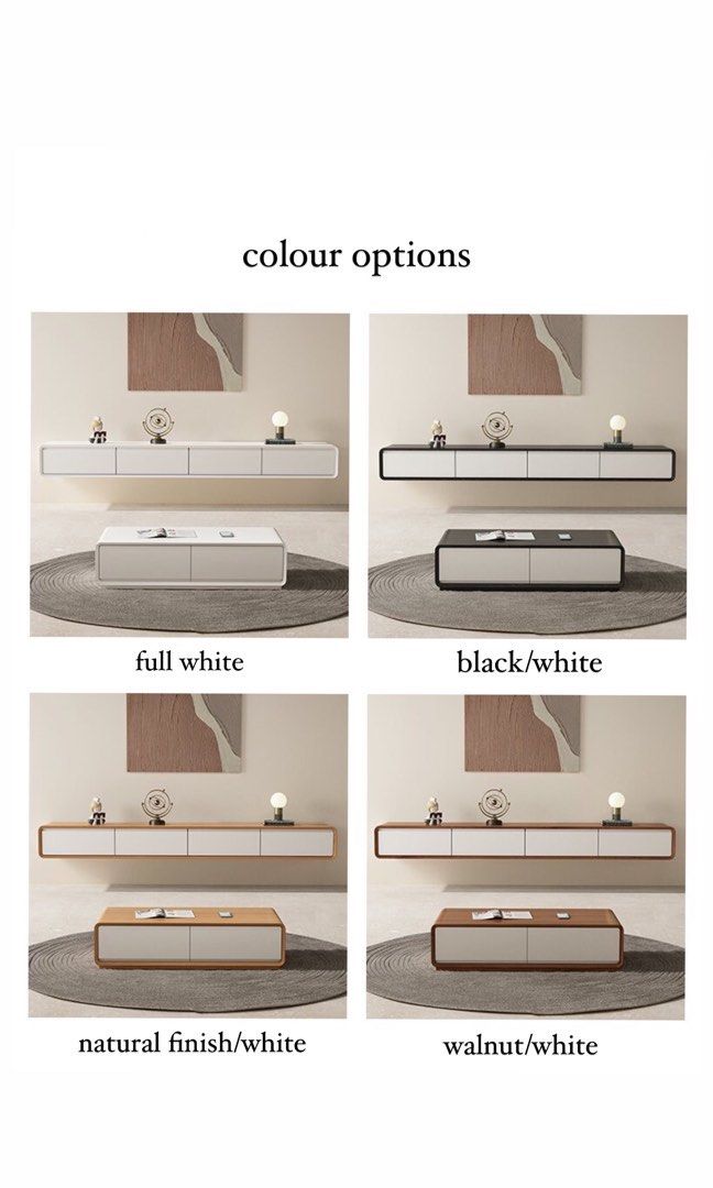 SNYDER Modern Floating TV Console