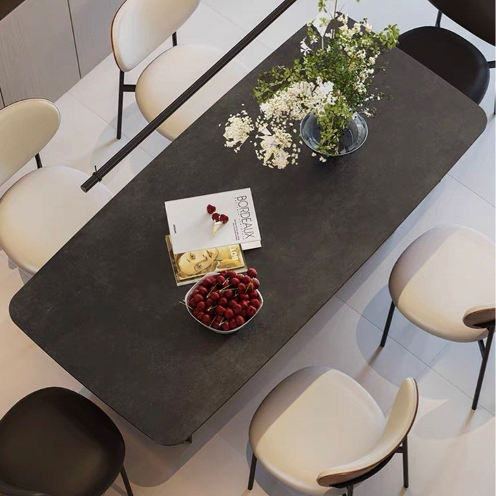 SKELTON Modern Sintered Stone Dining Table
