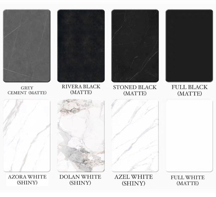 SKELTON Modern Sintered Stone Dining Table