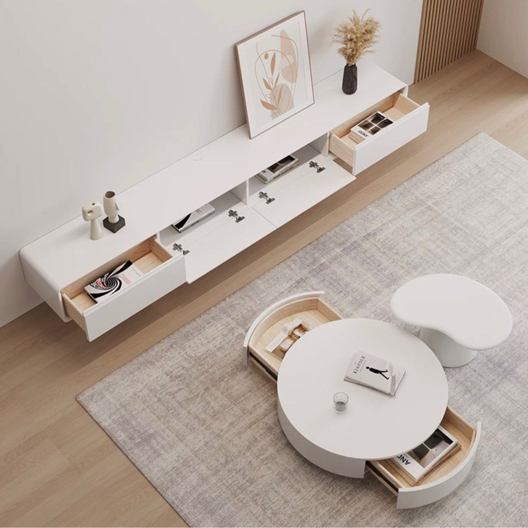 SNYDER Modern Floating TV Console