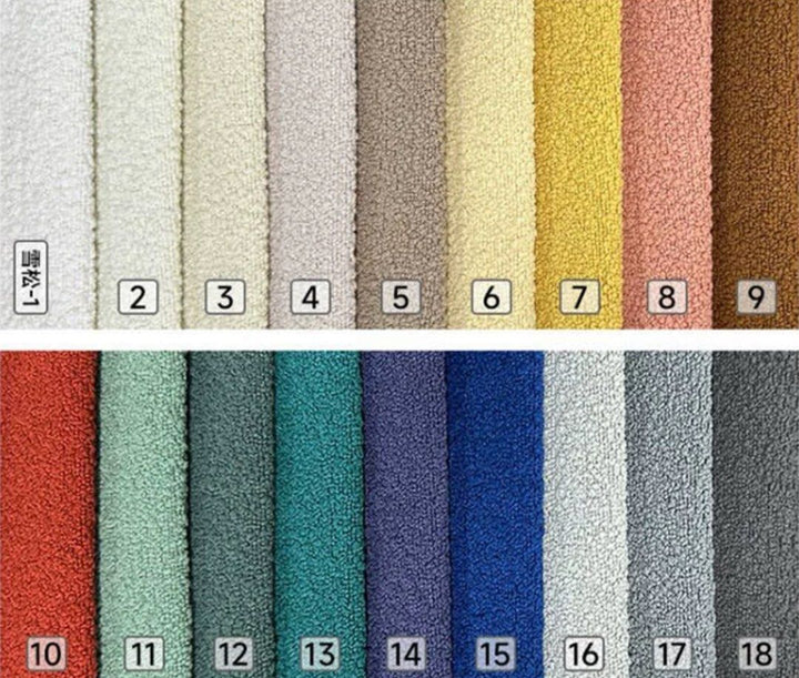 SHEN Modern Boucle Platform Bedframe