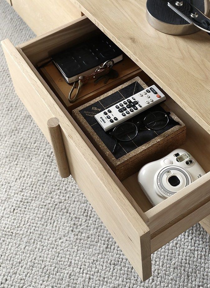 SHIZEN Wabi Sabi Solid Wood TV Console