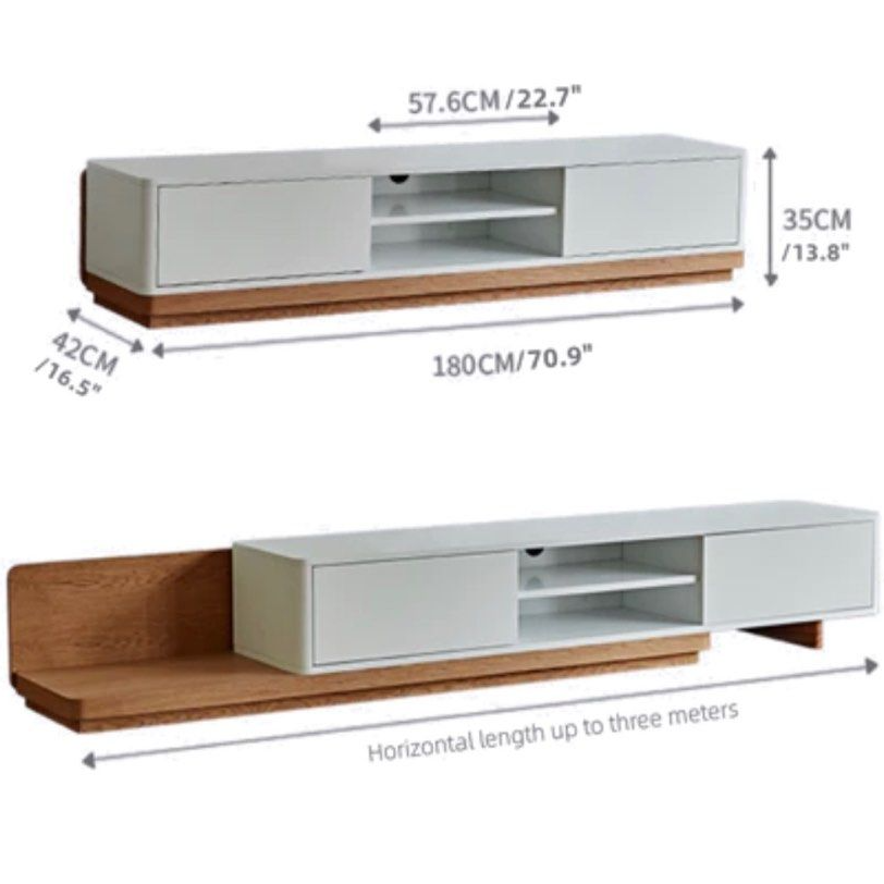 SHELVEY Extendable Tv Stand