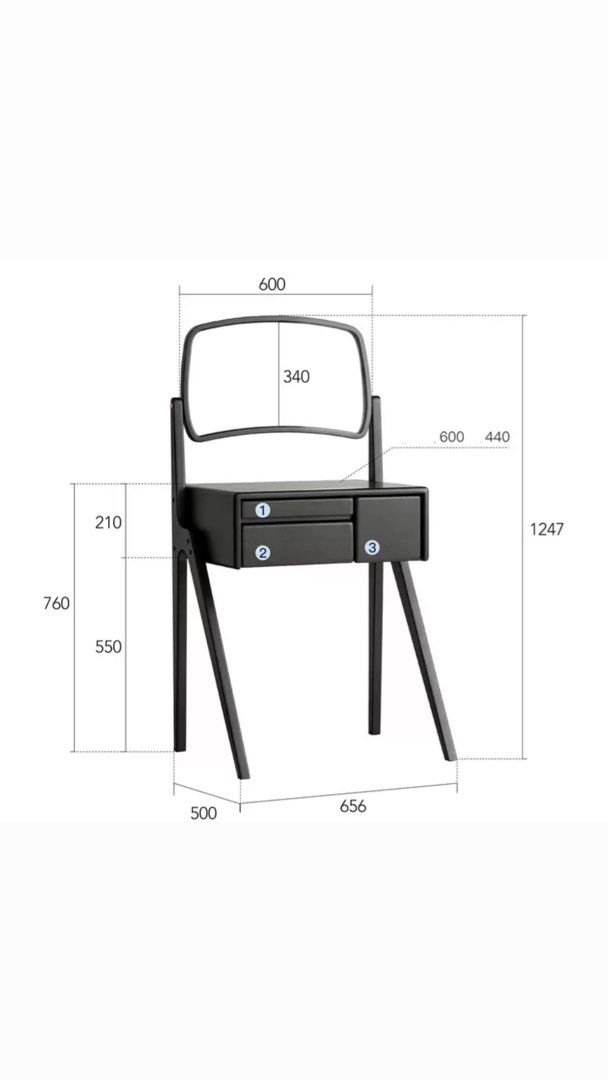 SHYAN Modern Vanity Table Set