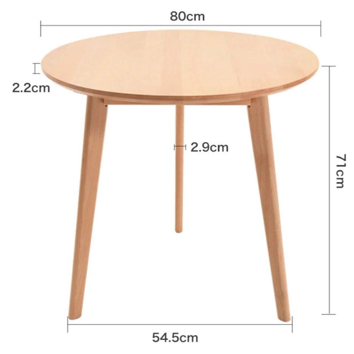 SIENTO Round Dining Table
