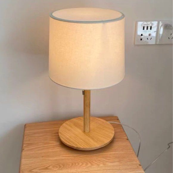 SINA Oak Table Lamp