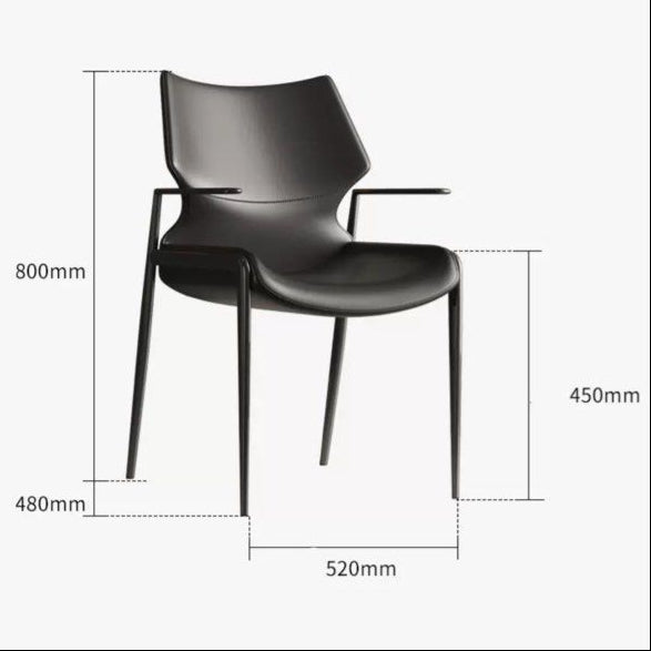 ATUMA Modern Leather Dining Chair