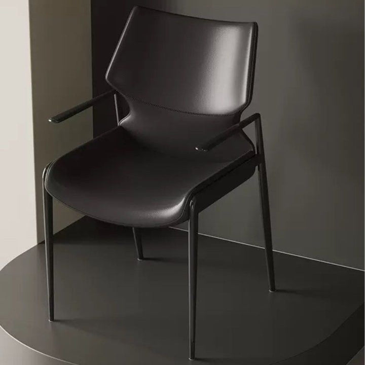 ATUMA Modern Leather Dining Chair