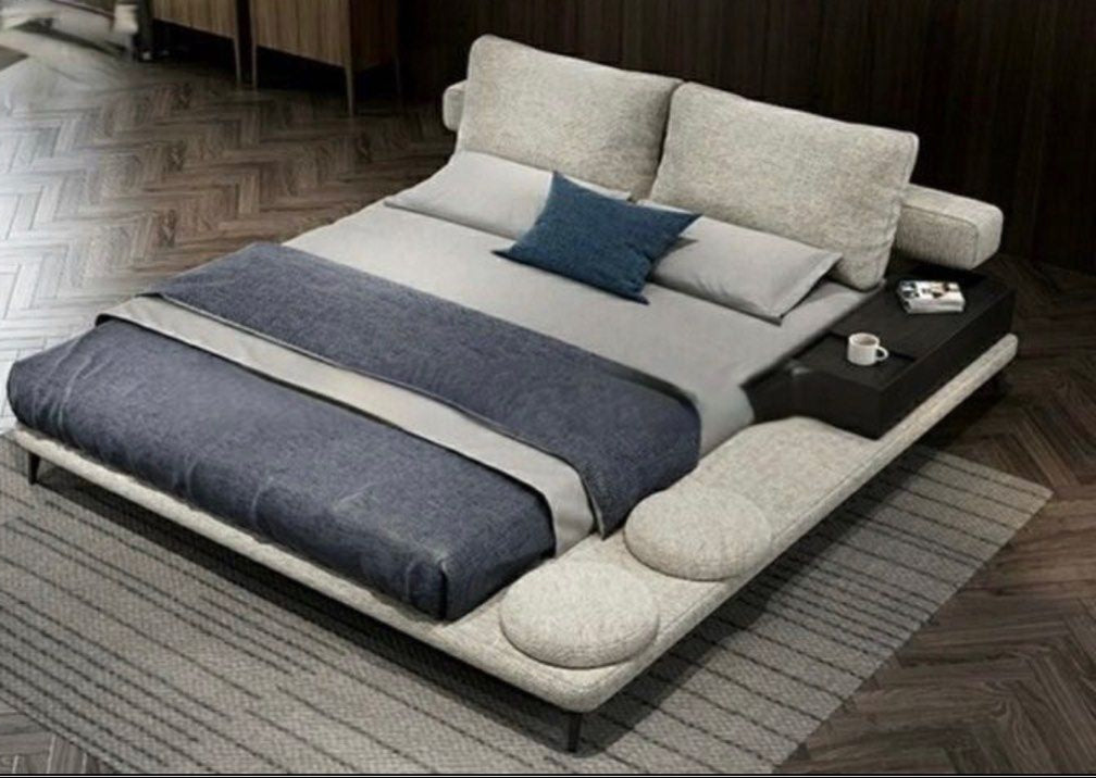 SKINT Modern Japandi Platform Bed