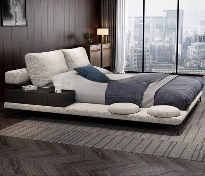 SKINT Modern Japandi Platform Bed