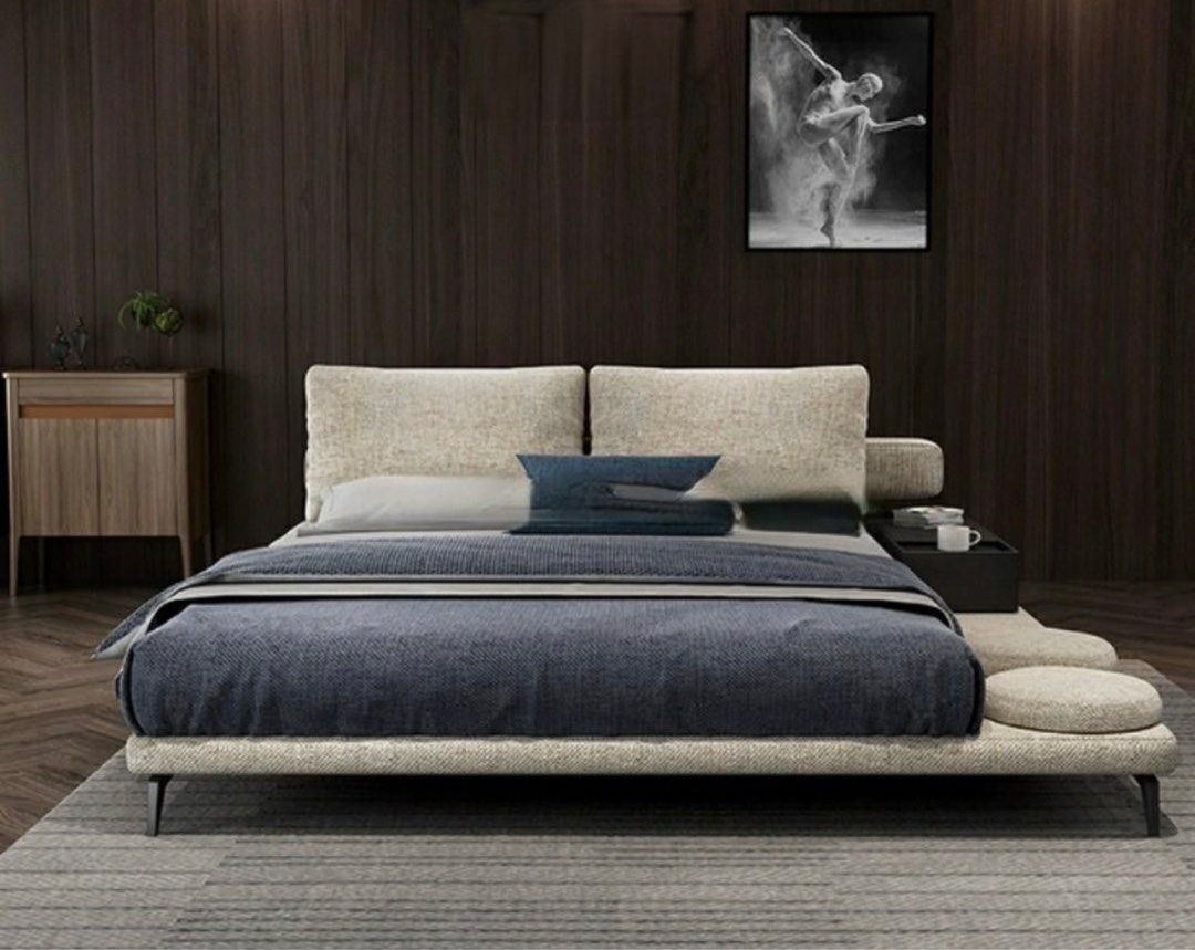 SKINT Modern Japandi Platform Bed