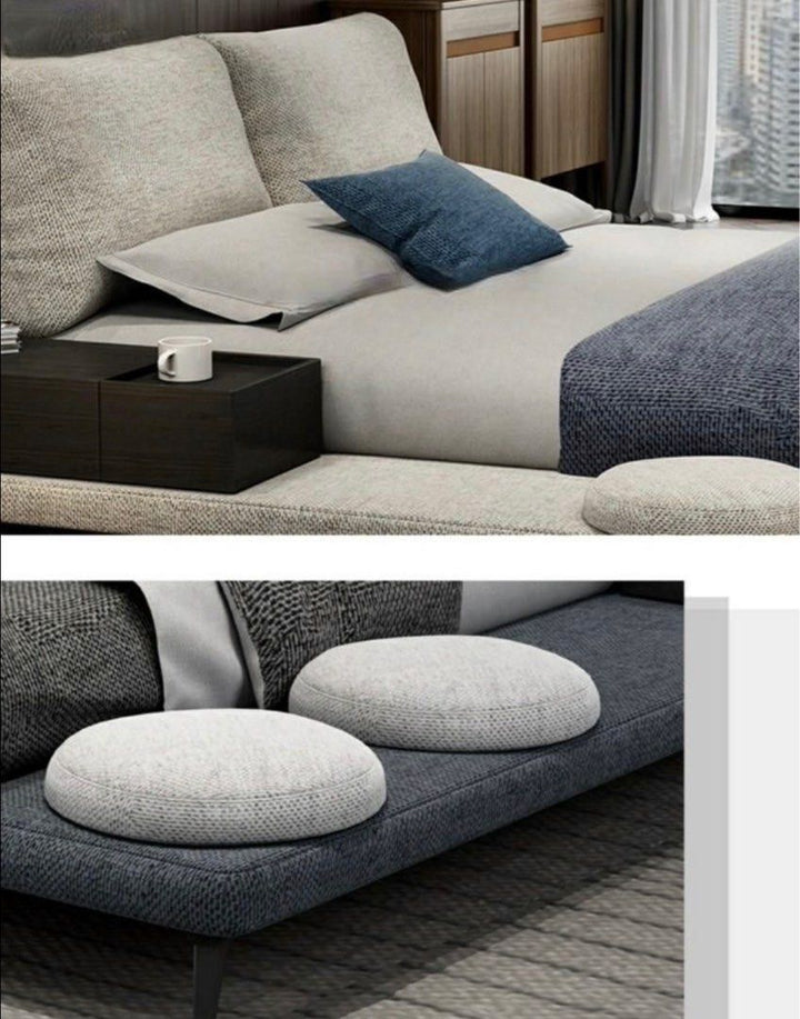 SKINT Modern Japandi Platform Bed