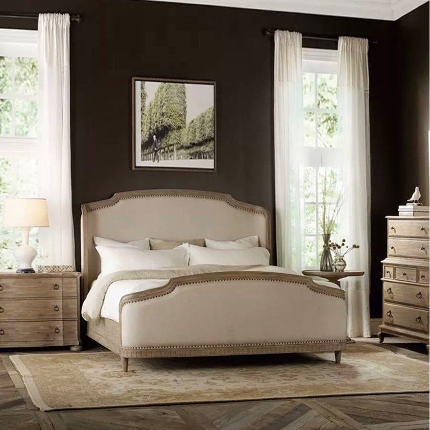 SKYLER Victorian Velvet Bedframe