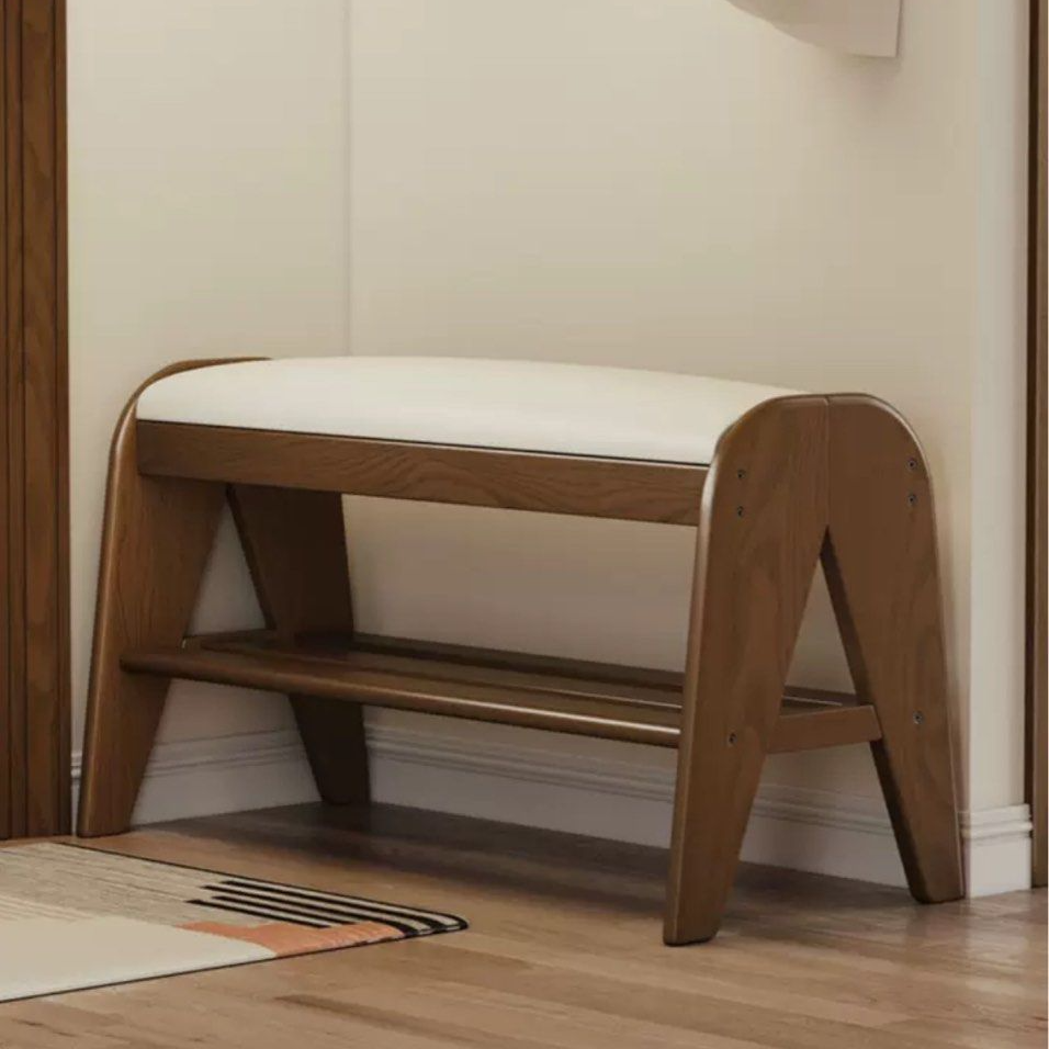 DAHLIA Modern Leather Bench