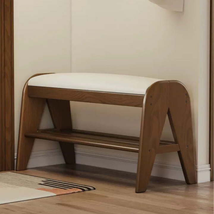 DAHLIA Modern Leather Bench