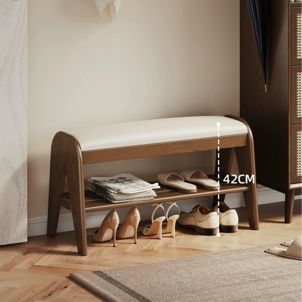 DAHLIA Modern Leather Bench