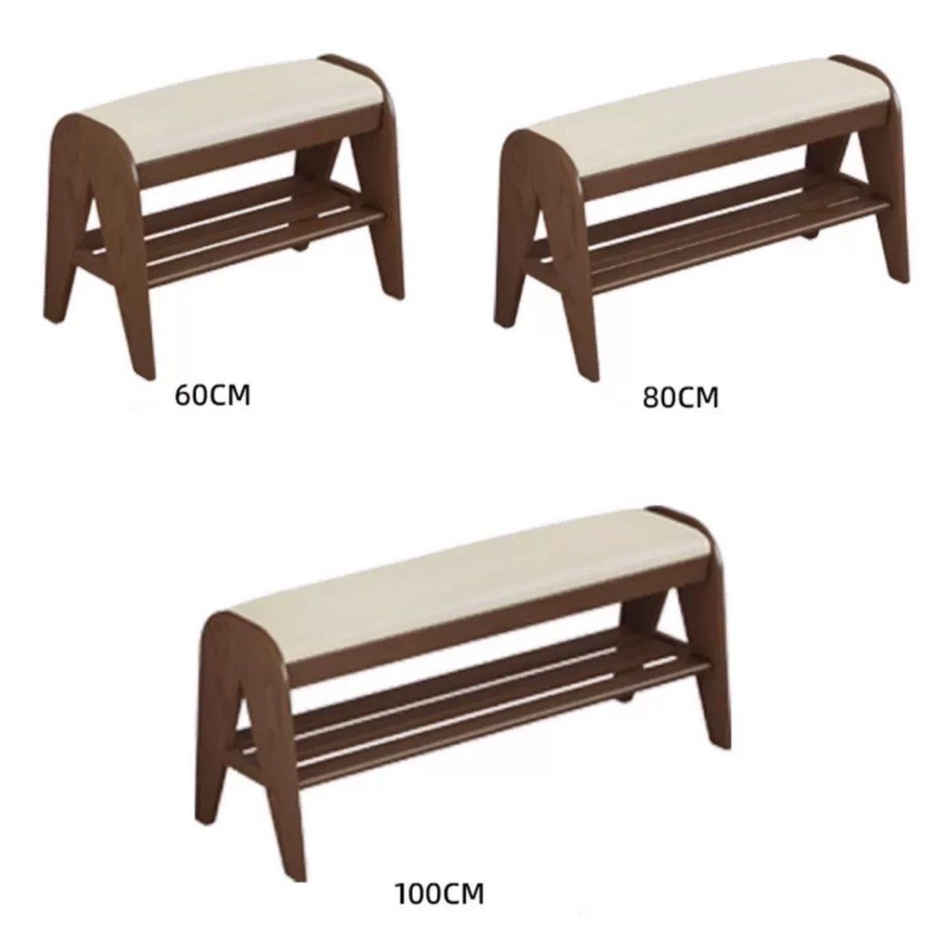 DAHLIA Modern Leather Bench