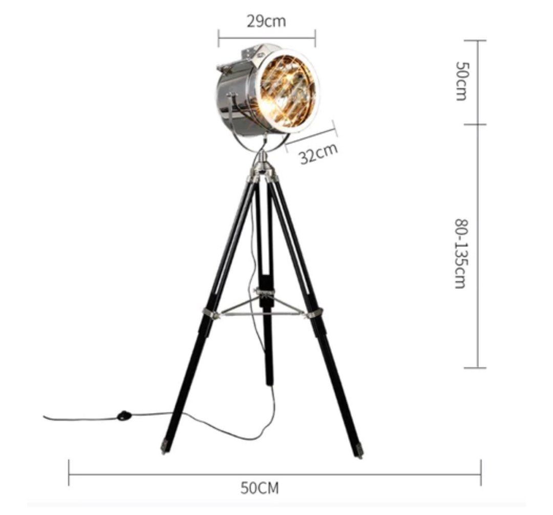 SMITH Searchlight Floor Lamp