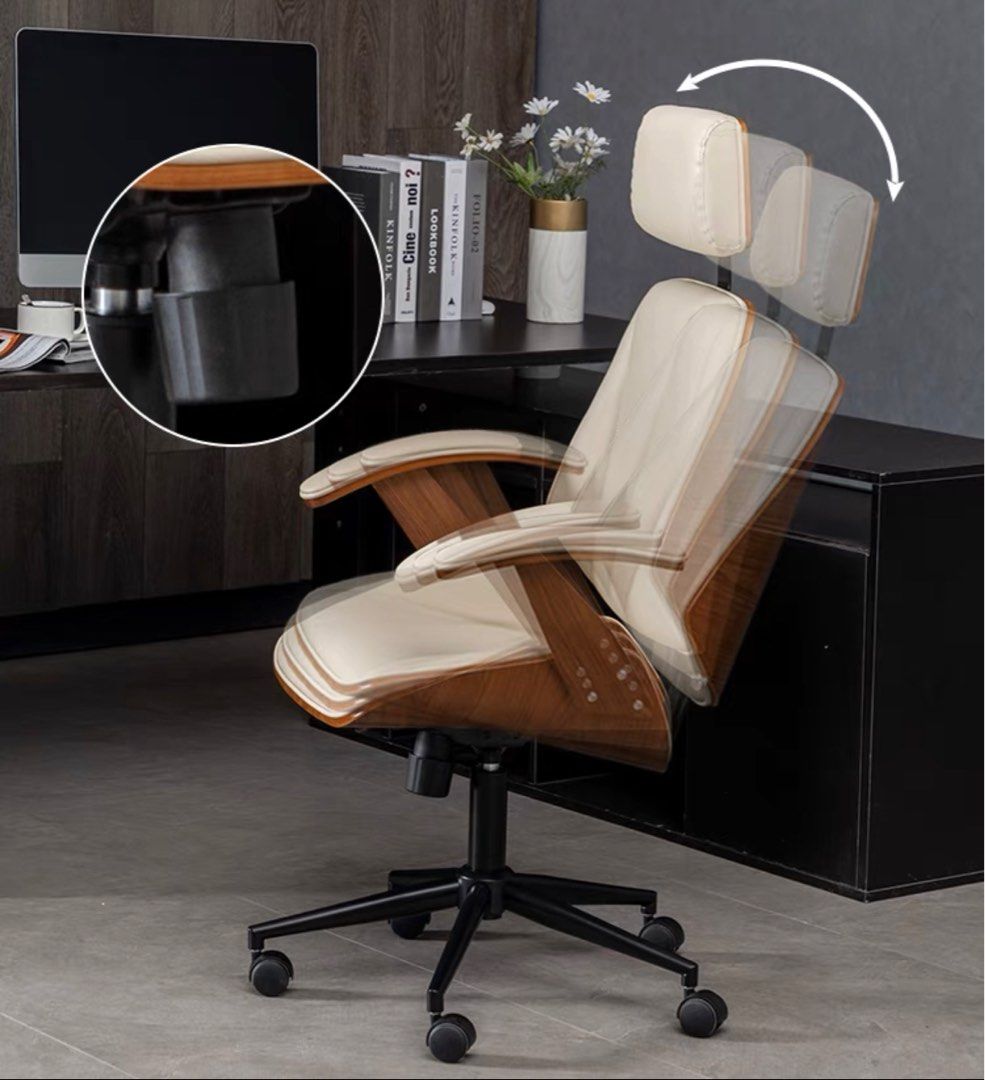 SMITH Leather Ergonomic Chair