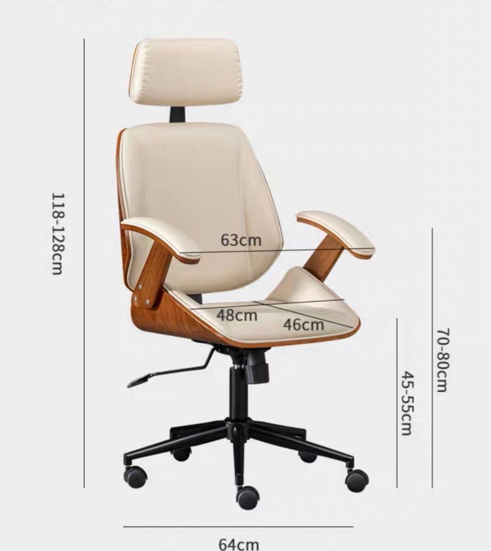 SMITH Leather Ergonomic Chair