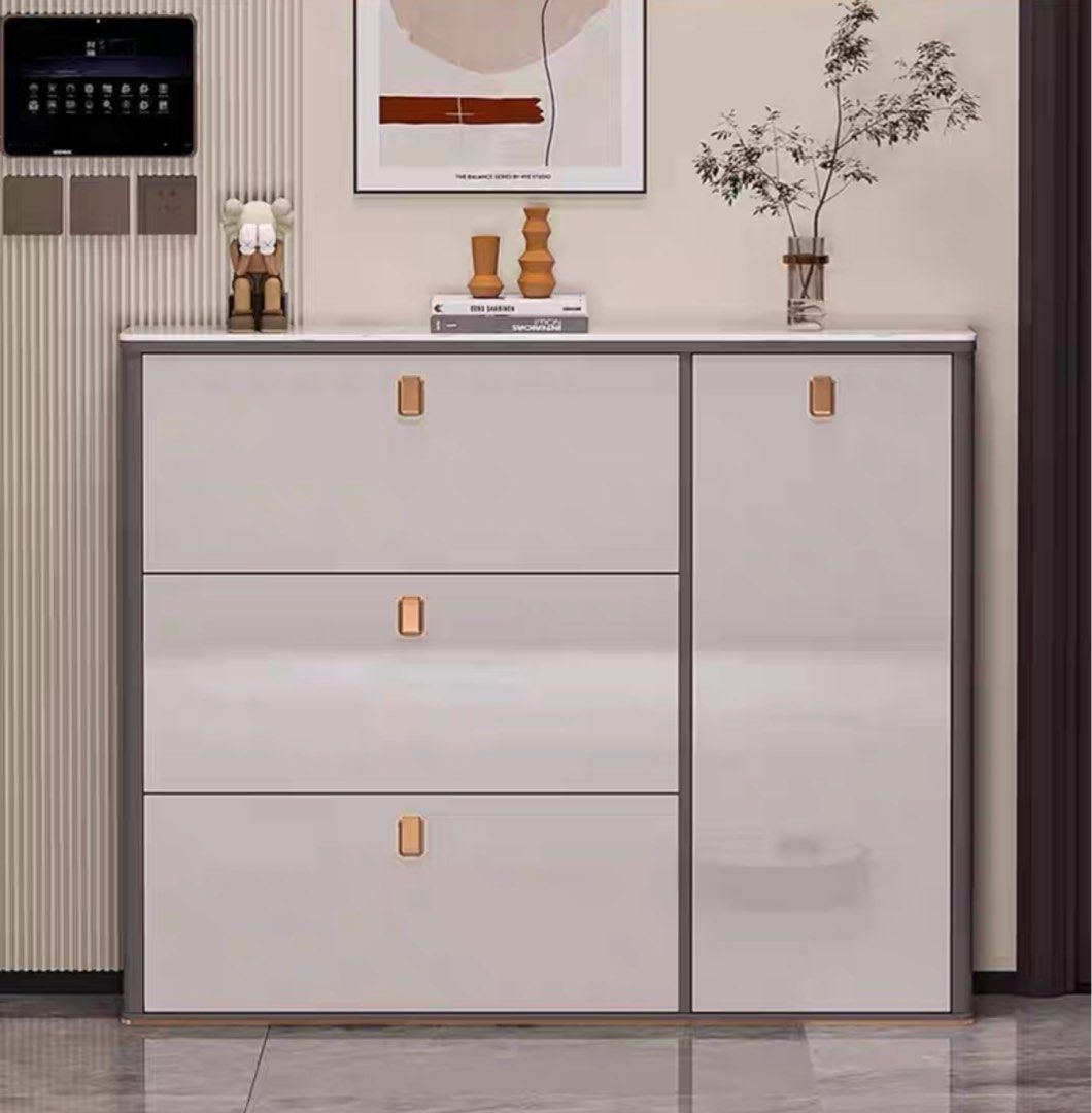 SOFIANO Modern Slim Shoe Cabinet