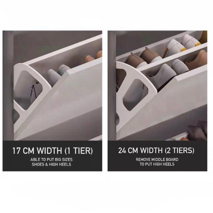 SOFIANO Modern Slim Shoe Cabinet