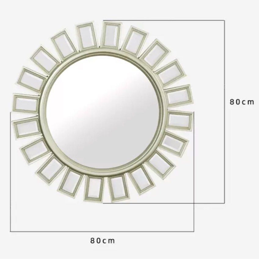 SOHO Victorian Circular Wall Mirror