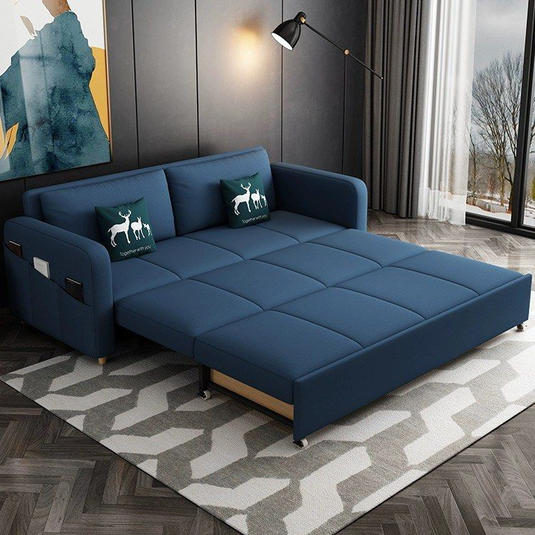 SUKUMO Modern Extendable Storage Sofa Bed