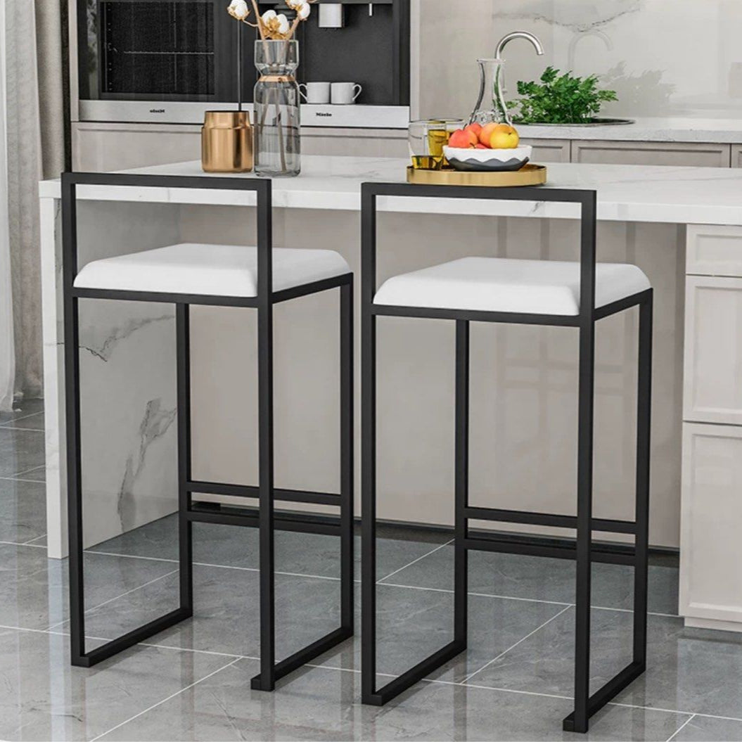 SIPHON Modern Velvet Bar Stool