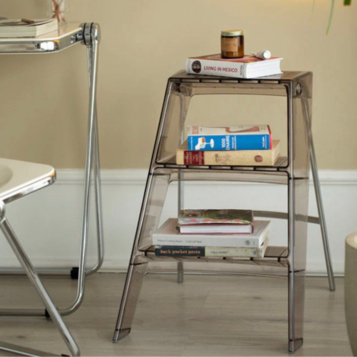 VASILEV Acrylic Ladder Side Table