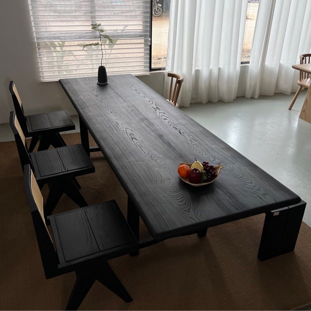 Solid Oak Wood Dining Table Slabs