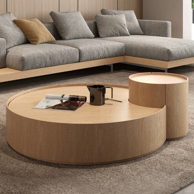 SOLO Modern Round Nesting Coffee Table