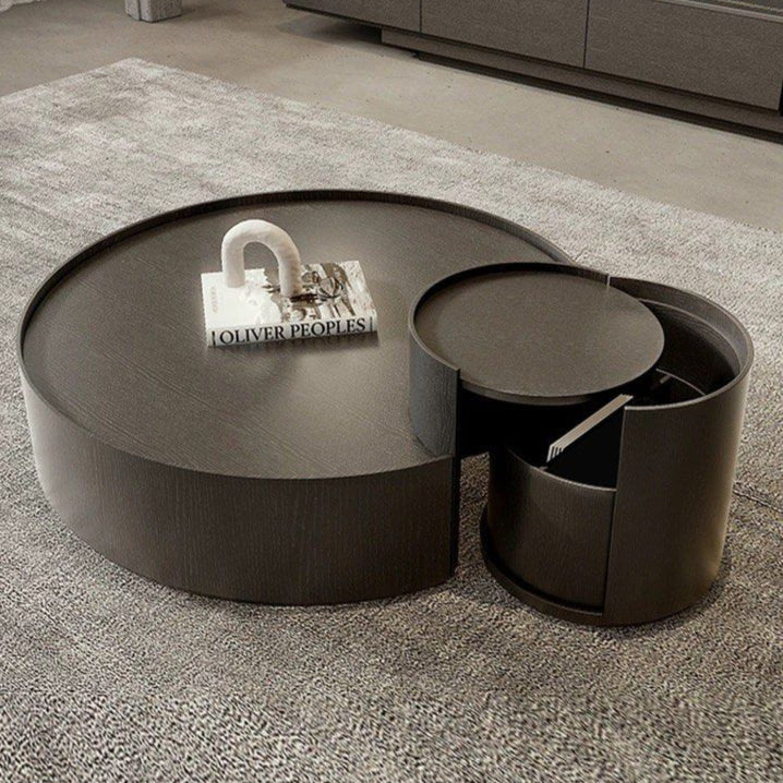 SOLO Modern Round Nesting Coffee Table