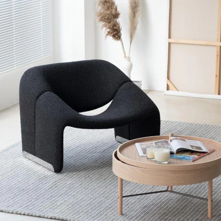 SKYLER Modern Boucle Lounge Chair