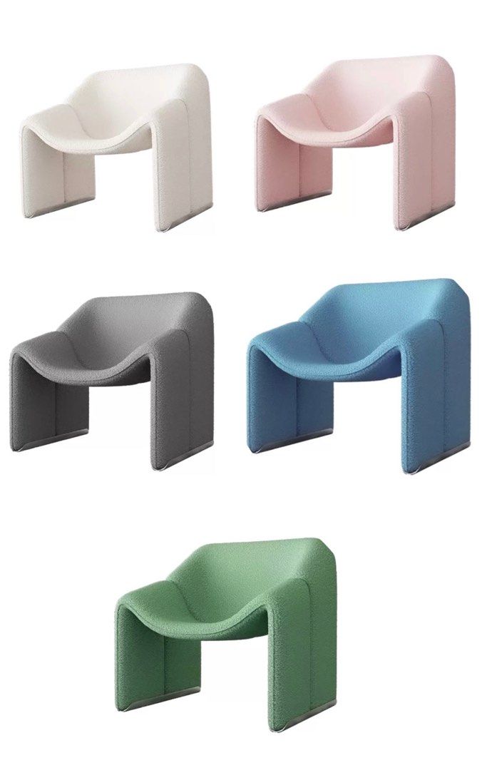 SKYLER Modern Boucle Lounge Chair